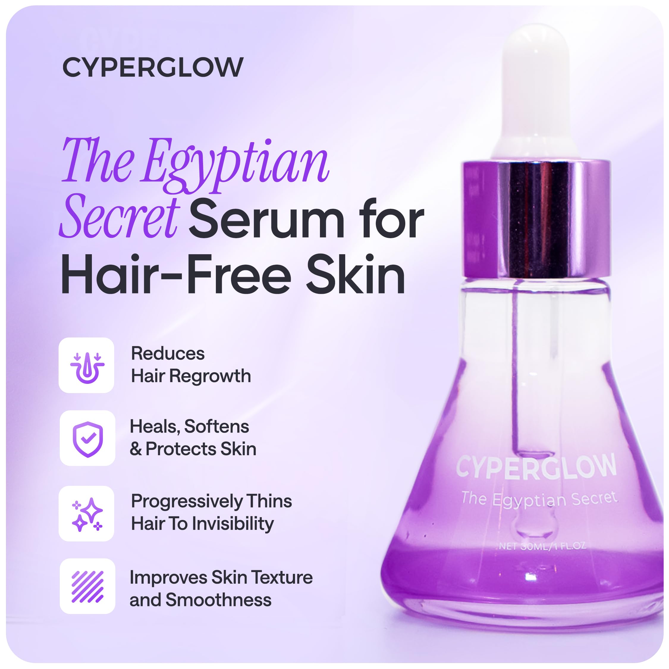 Cyperus Rotundus Hair-Reducing Skin Serum Oil