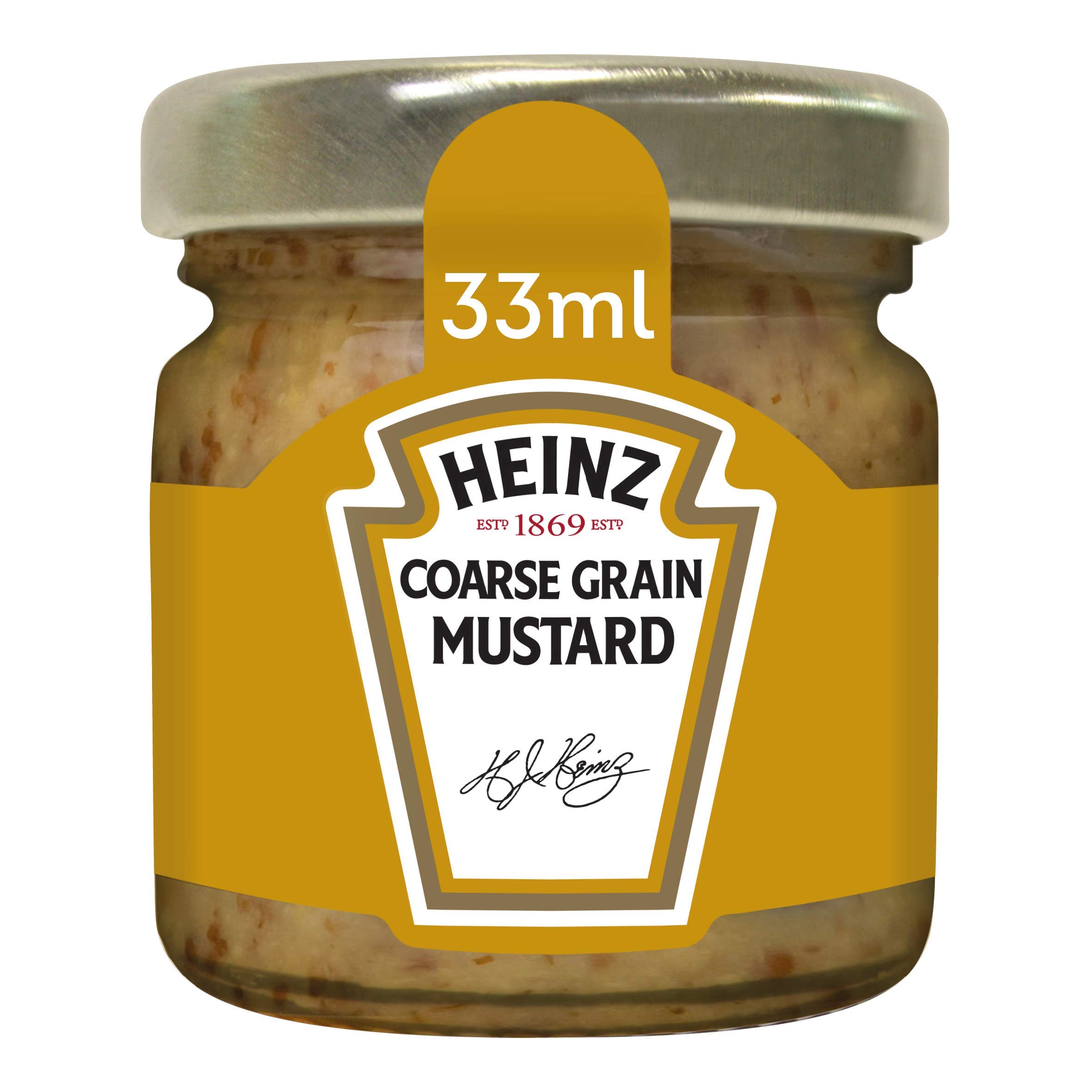 Heinz Mini Jar Senape 33 Ml (80 paquetes)