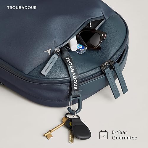 Miniatura 3 de Troubadour Apex 22L Mochila Premium para portátil - Ergonómica y resistente al agua - Diseñada para trabajo y viajes, Basalt