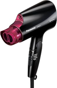 Panasonic Compact Hair Dryer with Folding Handle and Nanoe Technology for Smoother, Shinier Hair, 0.82 Pound