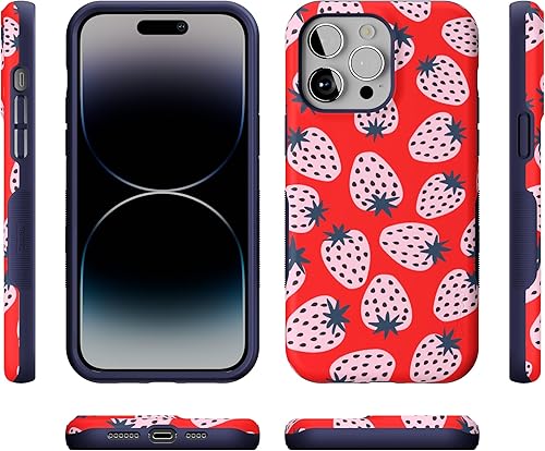 Vista 104 de Casely - Funda para iPhone 14 Pro Max, Viva La Vida, Frida Kahlo Floral Collage, compatible con MagSafe 10 Frida Kahlo Viva La Vida Collage