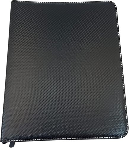 Carpeta de tarjetas coleccionables con 900 bolsillos y cremallera de doble cara para tarjetas de béisbol