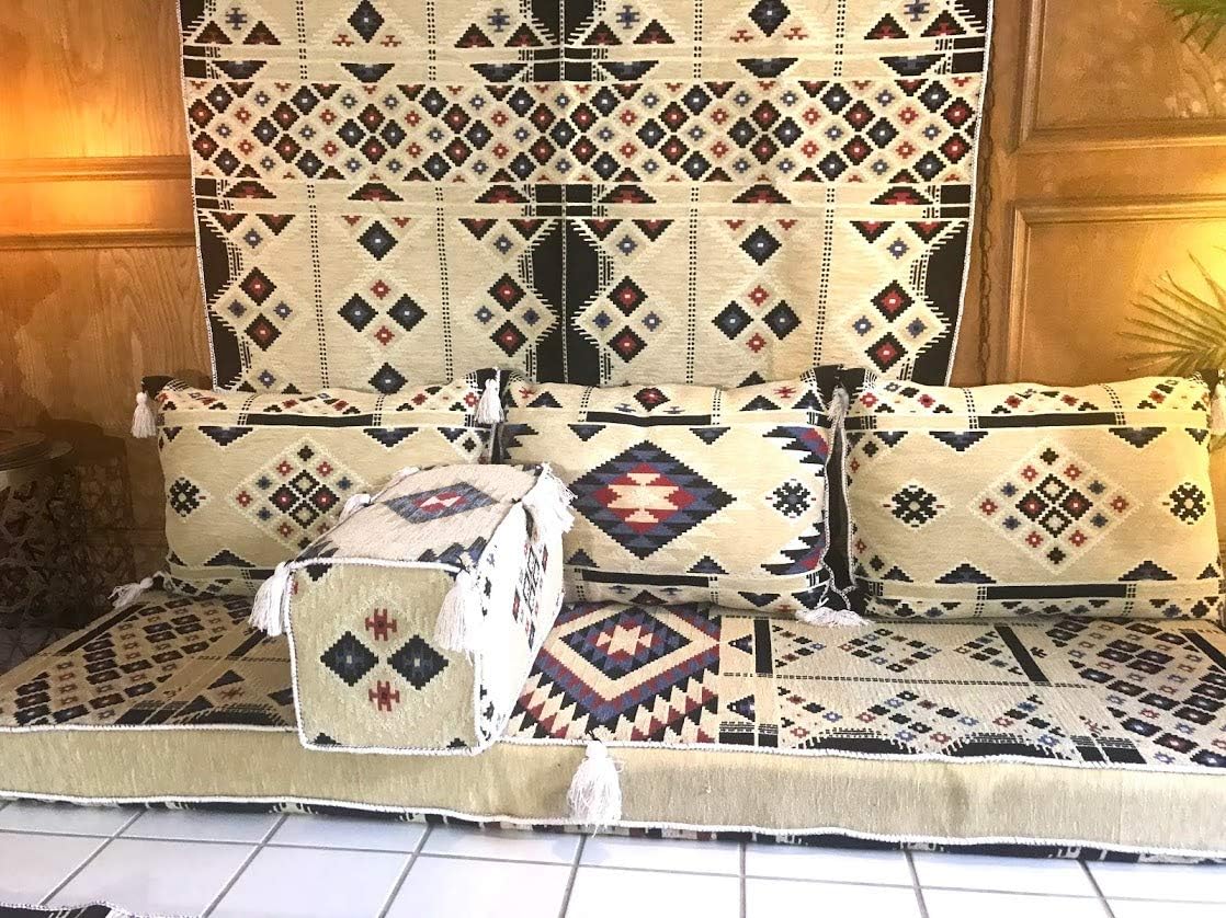 Arabic Floor Seating Set 2m Sahara Arabisque - Foam filled