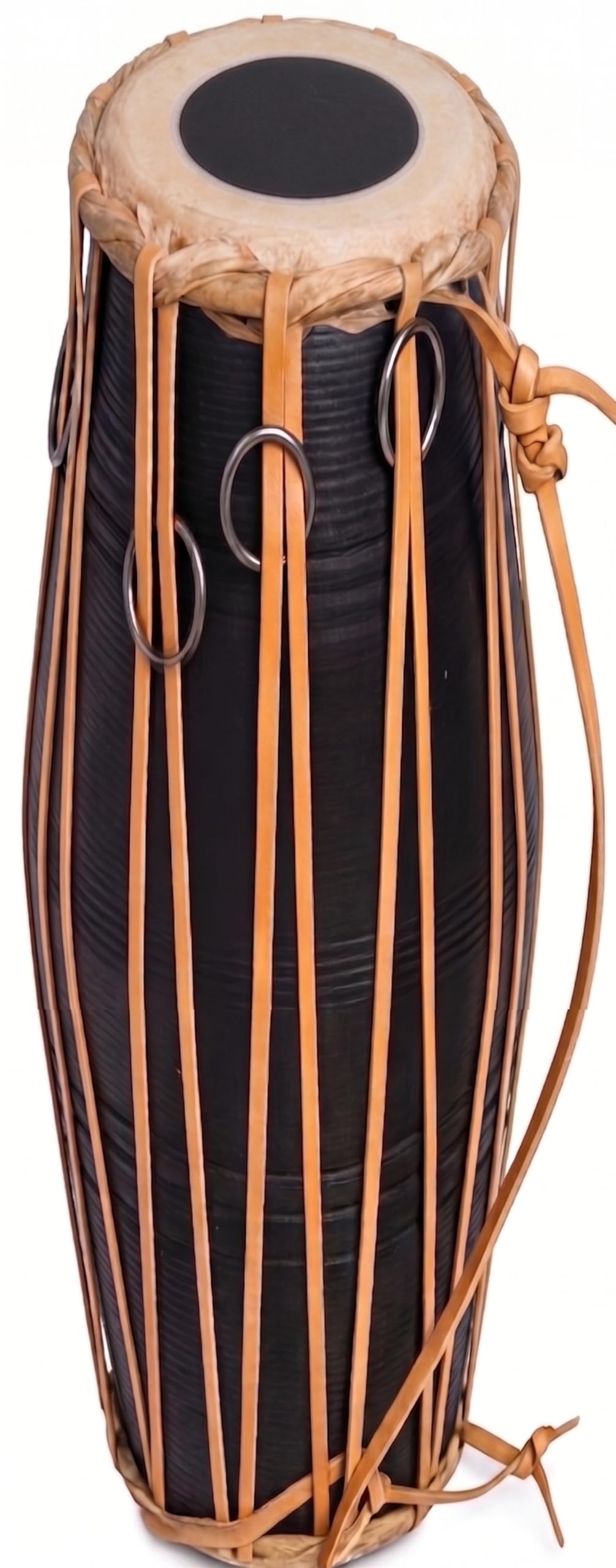 Amazon.co.jp: Madal Drum シングル木製ネパール民族楽器 16インチ