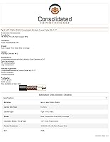 Vista 2 de MPD Digital RG8X Iridium Cable de extensión de antena de teléfono satélite TNC macho y hembra conectores RF fabricados en EE. UU., 60 pies