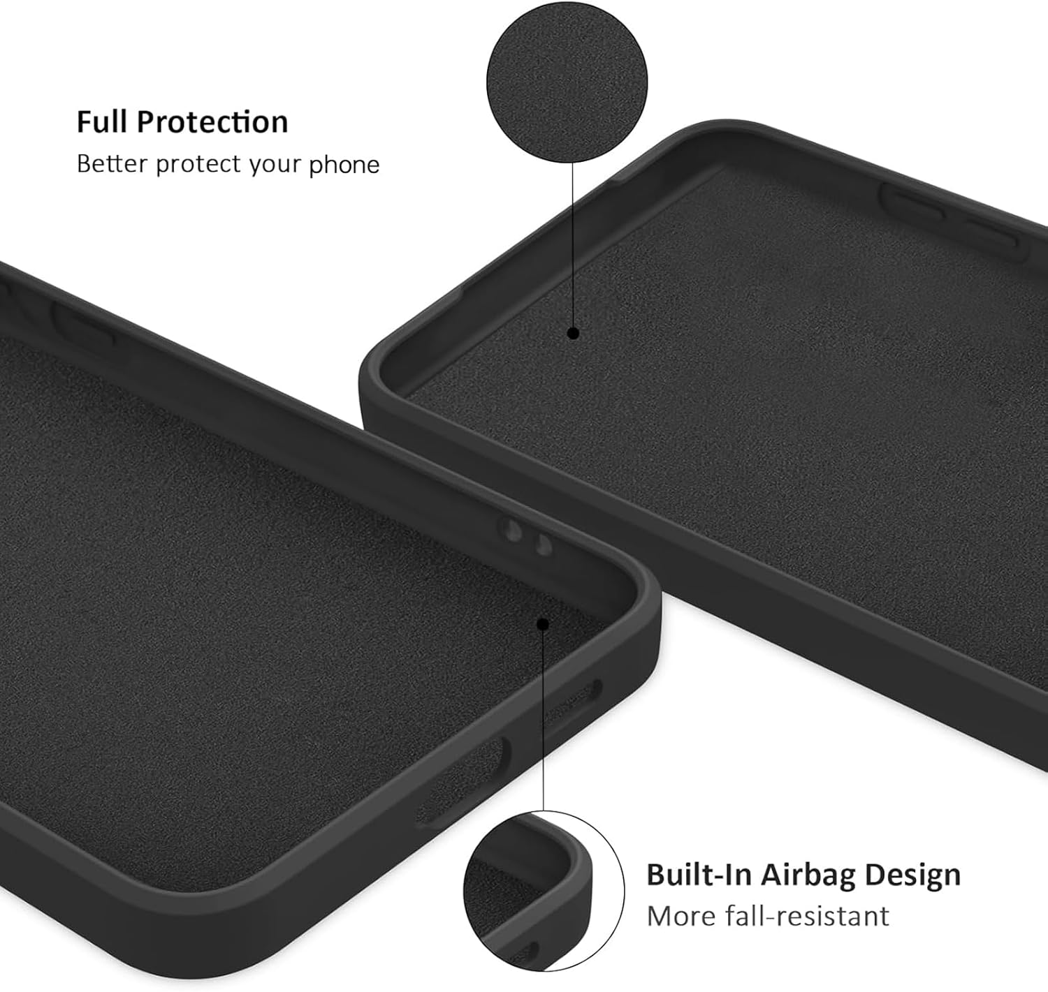 حافظة حماية سيليكون لجوال سامسونج جالكسي A07 مقاس 6.7 بوصة، بب... - view 5