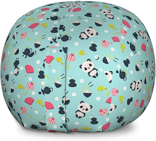 Miniatura 155 de Ambesonne Silla de almacenamiento de juguetes de galaxia, arte espacial de la galaxia, planetas del sistema solar, planetas, mercurio, urano,