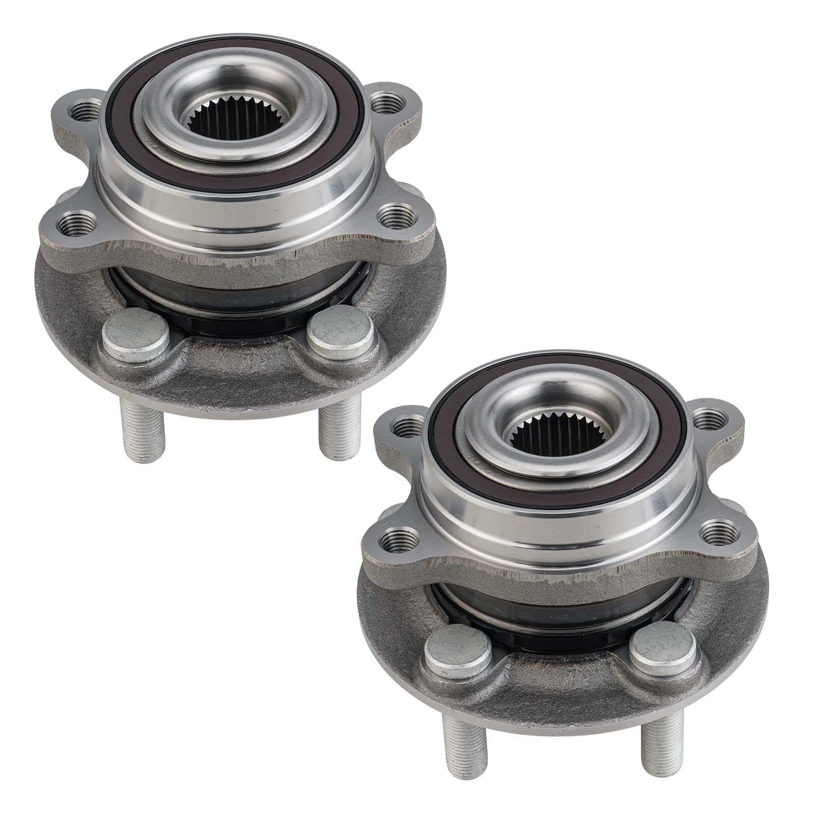 PHILTOP 513394 x2 Front/Rear Wheel Bearing Hub Assembly for Ford Fusion