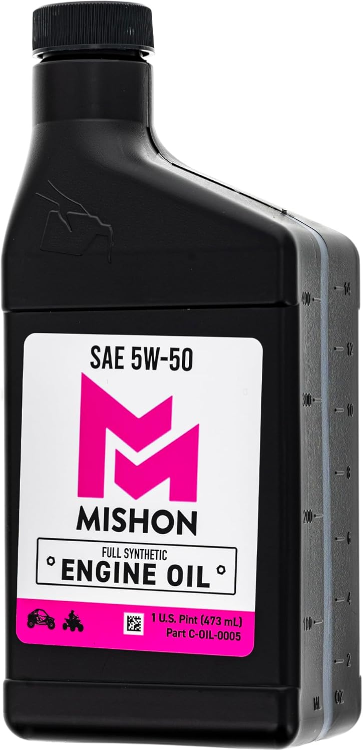 MISHON Engine Oil Change Kit for Polaris Sportsman 335 5W-50 Full-Synthetic (1999-2000)