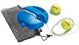 Tourna Fill & Drill Tennis Trainer, The Original Patented Water-Filled Base Tennis Trainer Blue One Size
