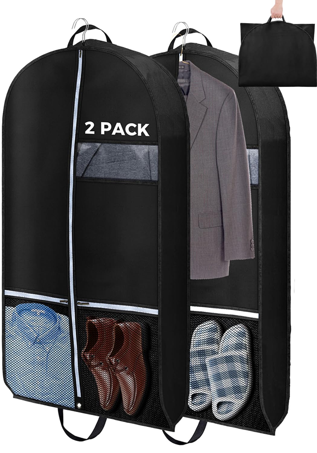 Sac de rangement vêtements anti-pli pour protéger les manteaux