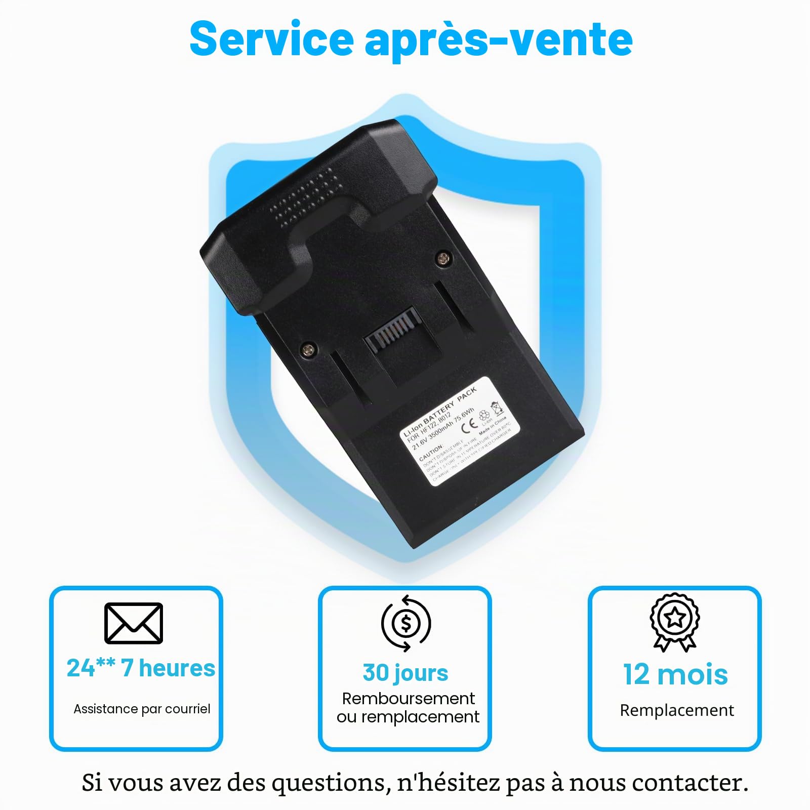 21,6V 3500mAh Batterie 35602208 B012 Compatible avec Hoover H-Free Série 100 Aspirateurs, HF122BAT, HF122GH, HF122RPT, HF122RH, HF122GPT, HF122PTA