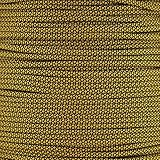 PARACORD PLANET 250 ' – 1000' rocchetti di Paracadute Paracordplanet Tipo III Military Specification 550, Goldenrod Diamonds, 1000 Feet
