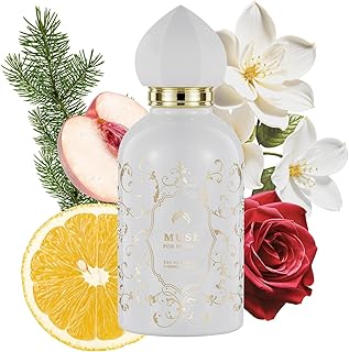 Perfume for Women,Eau de Parfum,Long Lasting Floral Fruity Fragrance Notes of Rose Jasmine Vanilla,Ideal for Daily Life, Appointment, Traveling,3.4 Fl oz