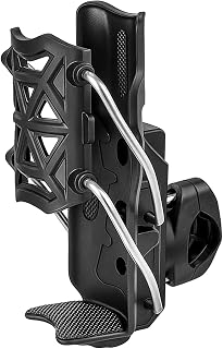 Adaptive Cycling & Motorcycle Cup Holder – Universal Bike/ATV/Boat Drink Mount, 360° Rotation, Fits 0.87"-1.26" Handlebars & 1.4"-2.9" Bottles