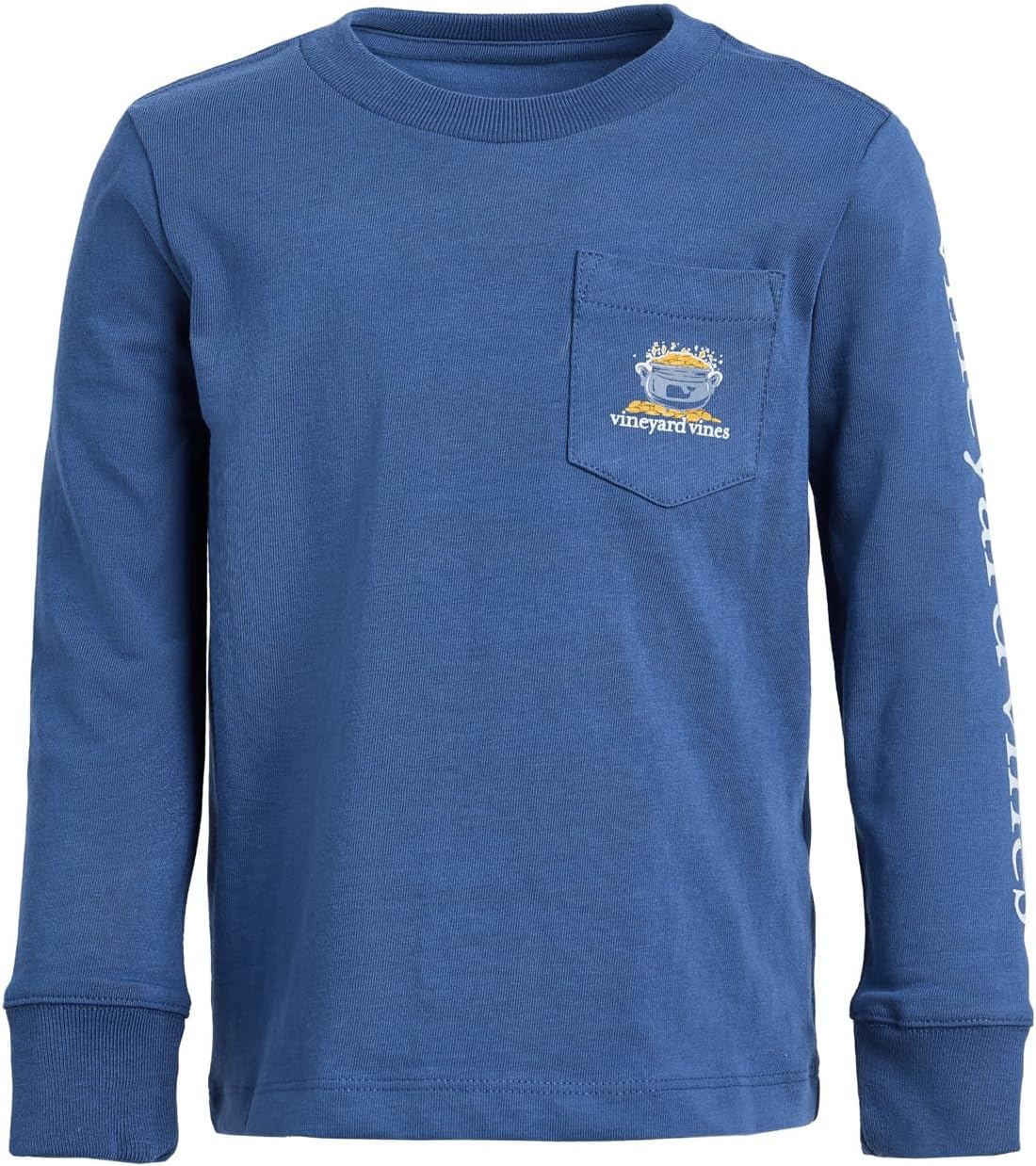Vineyard Vines Boys' Boys' St. Patty's Day Dog Long-Sleeve Pocket Tee