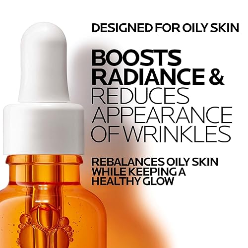 Miniatura 3 de La Roche-Posay Suero puro de Vitamina C al 12% para cara con ácido hialurónico y ácido salicílico, suero facial hidratante, aumenta la luminosidad y