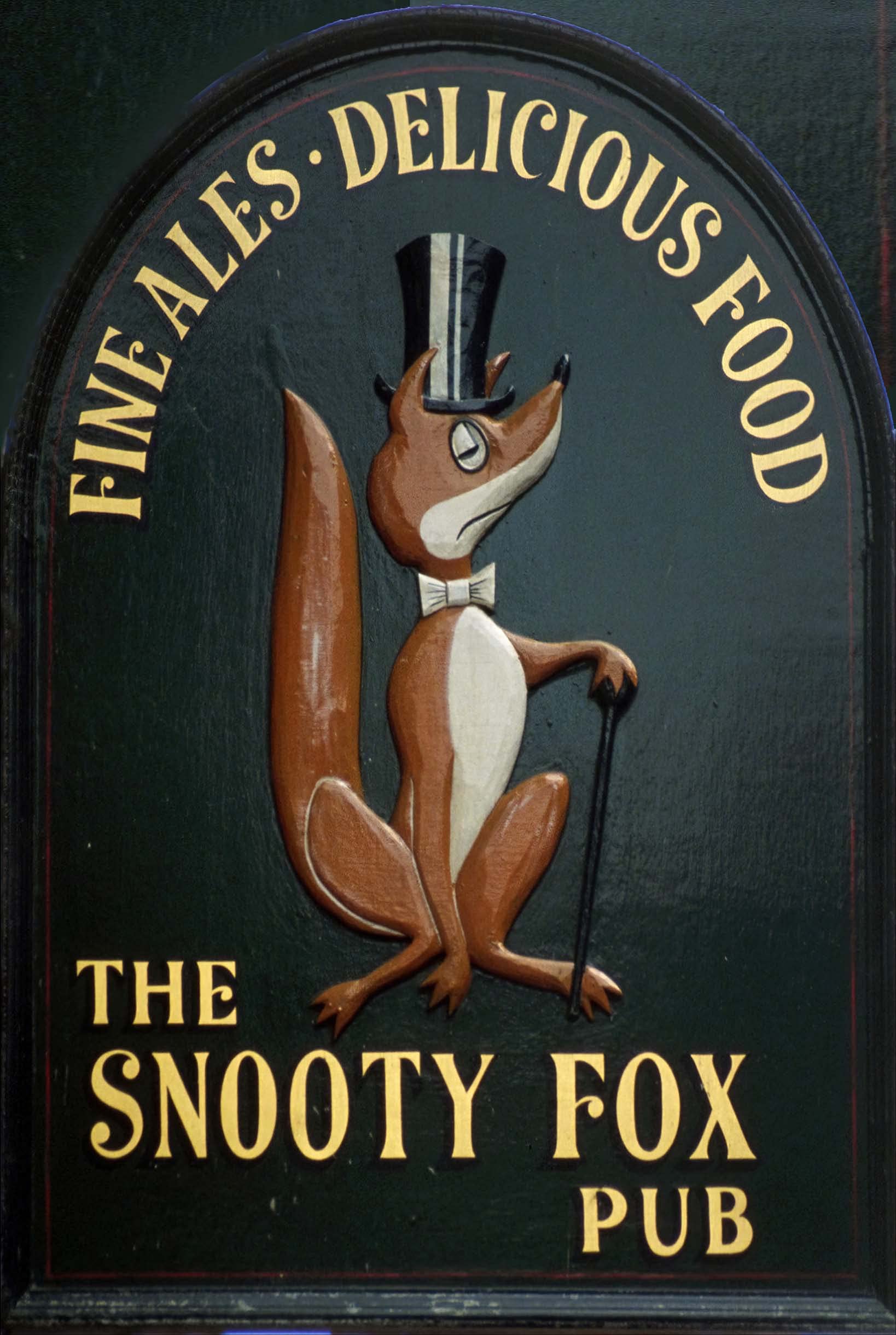 Libby's Emporium Metal Sign Pub 340096 Snooty Fox Chester A4 12x8 Aluminium