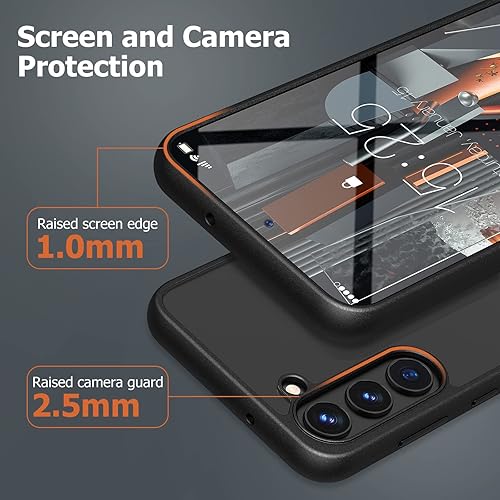 Miniatura 4 de MATEPROX Compatible con Samsung Galaxy S23, transparente, delgada, transparente, a prueba de golpes, para Samsung S 23 5G (2023), verde pino