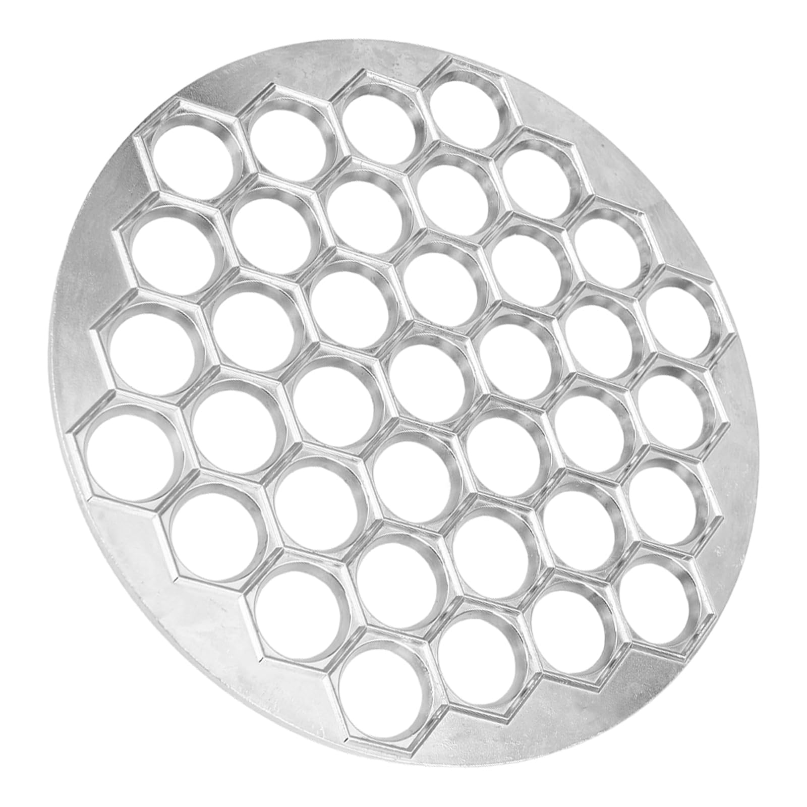 Kaeltsyn Quick-Release Aluminum Dumpling Maker with 37 Holes Kitchen Tool and Gadgets Simplifies Cooking Party Pierogi Maker