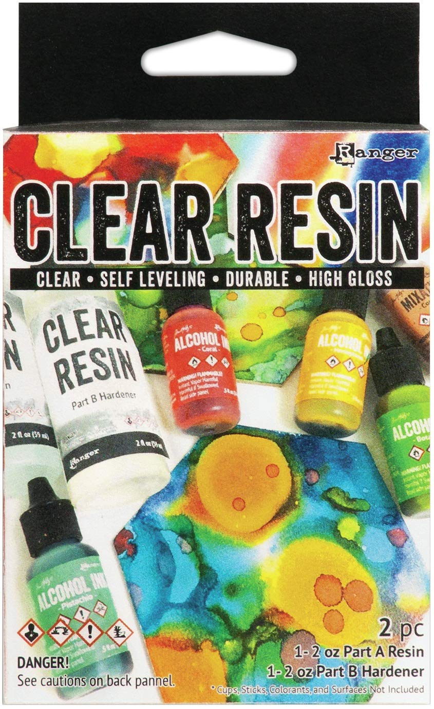 RANGER INDUSTRIES Clear Hard, 2oz Resin & 2oz Hardener