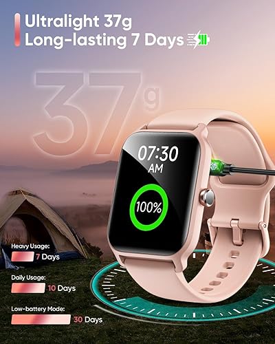 Miniatura 6 de Fitpolo Smart Watch for Women Android & iPhone, Alexa Built-in [1.8" HD Screen] IP68 Waterproof Fitness Watch with Bluetooth Call (Answer/Make),