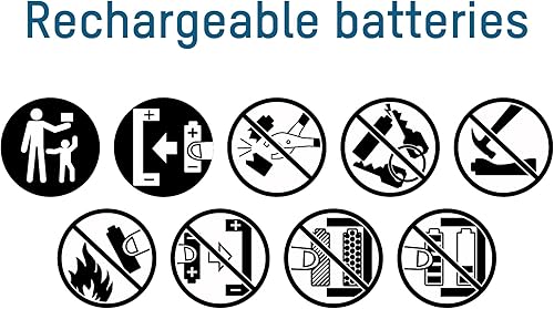 Miniatura 5 de ANSMANN maxE Baterías AA recargables de 2500 mAh de baja autodescarga NiMH AA batería precargada para control remoto, controlador, linterna, etc.