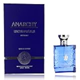 Anarchy Unstoppable for men 3.4 oz EDP Sicilian Orange; middle notes are Tunisian Neroli, Nigerian Ginger and Ceylon Cinnamon; base notes are Chinese Black Tea, Ambroxan (Citrus)