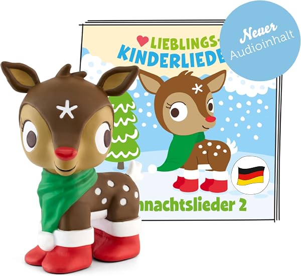 Tonies Figurines auditives pour Toniebox, chansons préférées pour Enfants – Chants de Noël 2, chansons pour Enfants à partir de 3 Ans, Temps de Jeu Environ 55 Minutes