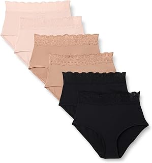 20 Ingenious Scrap Fabric Crafts That Will Transform Your Home (You Won't Believe #17!) 380 Women's Peached Microfibre with Lace Trim Bikini Knicker, Pack of 6