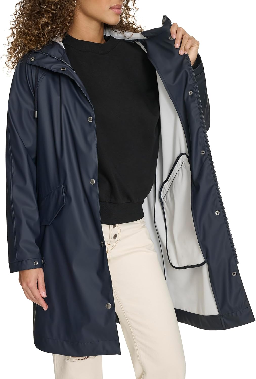 Levi's womens Levi's Women's Raglan Sleeve Rain Jacket - Image 5