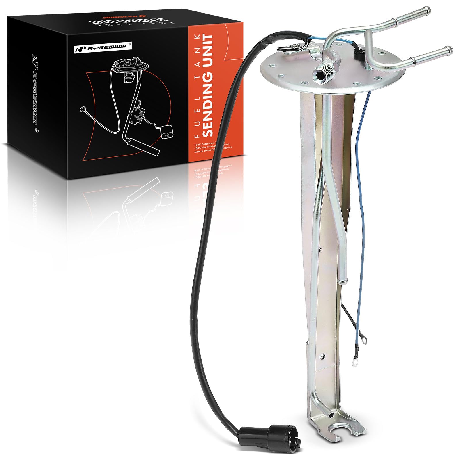 A-Premium Fuel Tank Sending Unit Compatible with Toyota 4Runner 1984-1989, Pickup 1984-1989, Fits 17 Gallon Fuel Tank, Replace# 9338115010, 7716914010