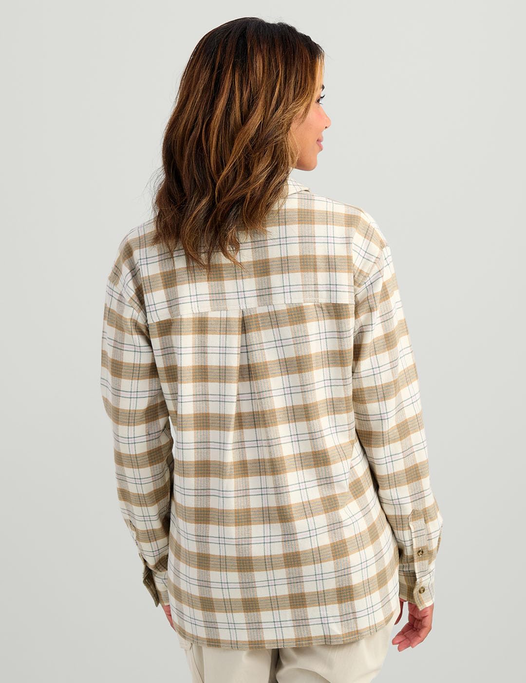 HUK Women's Chesapeake Flannel, Soft and Warm Fishing Shirt, Casual Outdoor Wear