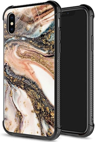 Miniatura 20 de Funda para iPhone Xs, funda para iPhone X, cristal templado, parte trasera a prueba de golpes, funda protectora para teléfono para hombre y niños