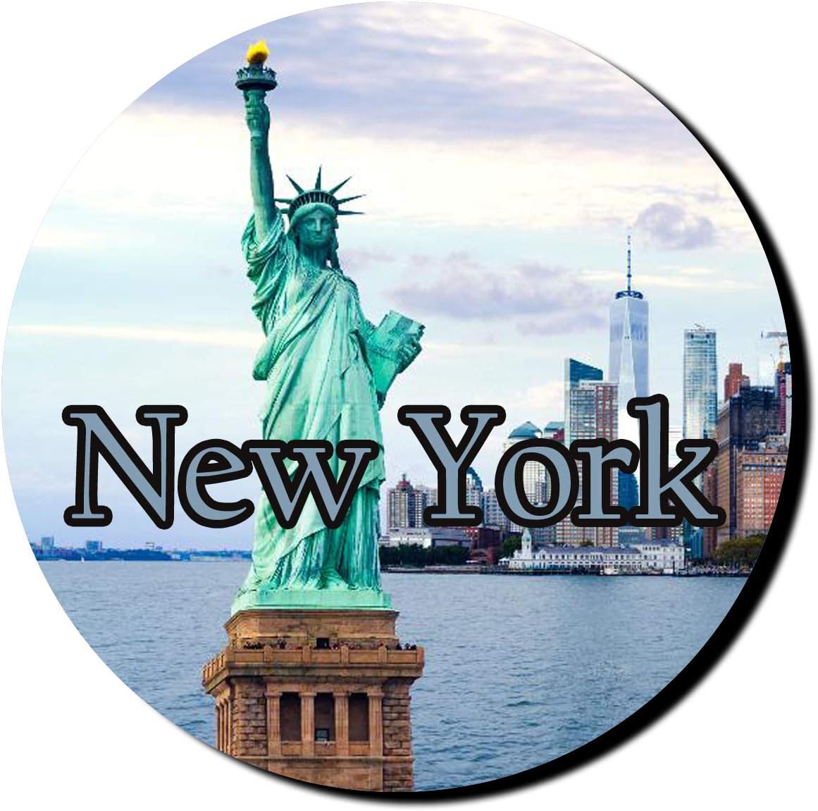 Turnhover New York Fridge Magnet (Multicolour)