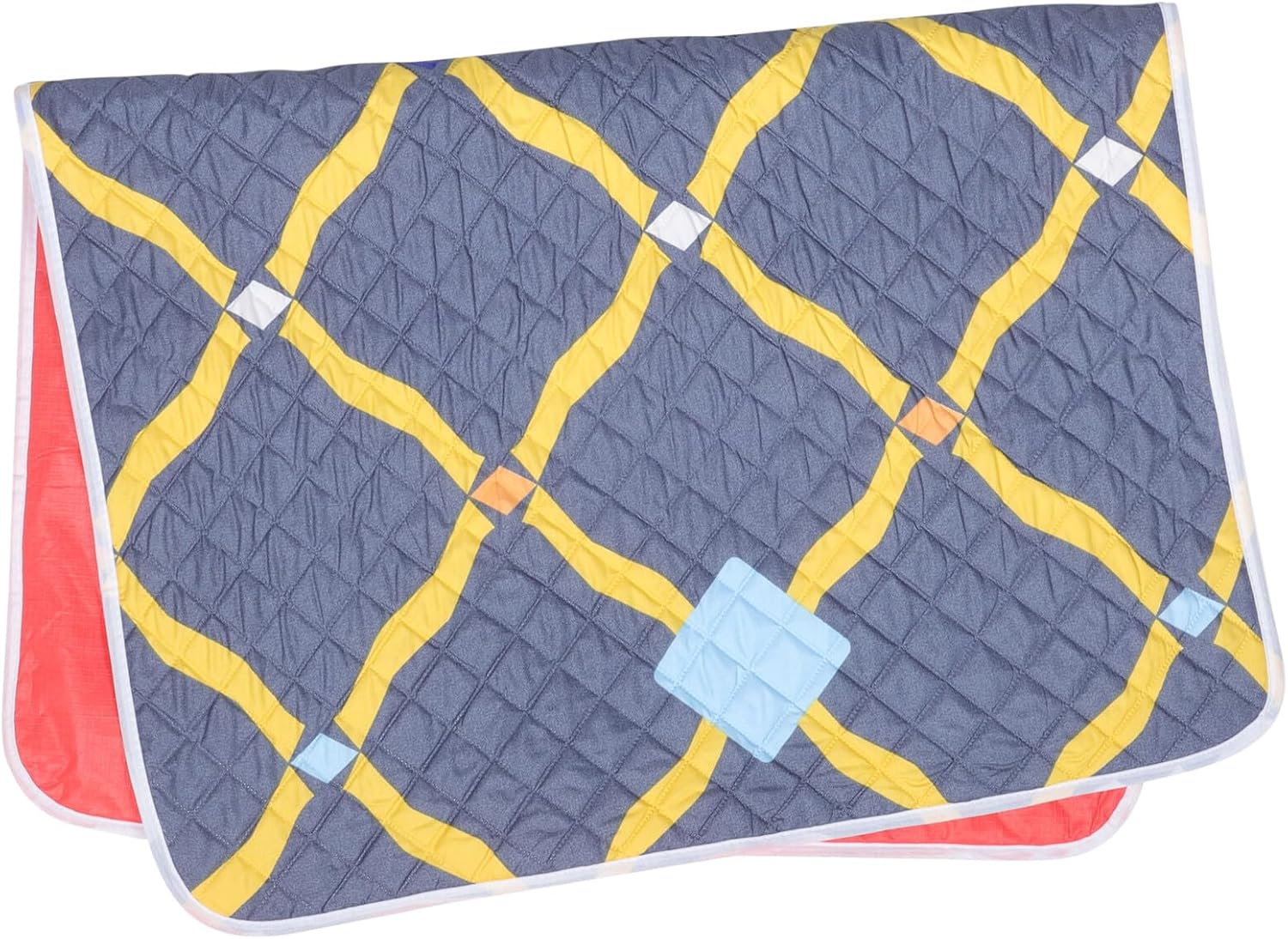 Washable Cotton Incontinence Bed Pad for Adults Seniors Boy Girl Breathable Urinary Underpad with Quilted Stitching Reusable Absorbent Mattress Protector for Menstruation and