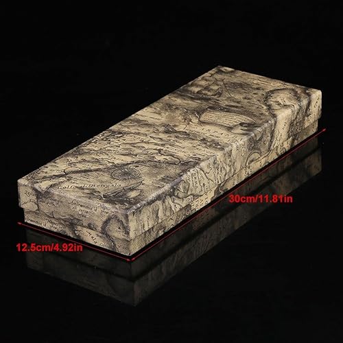 Miniatura 2 de TOPINCN Pluma de inmersión antigua Pluma de caligrafía Pluma de metal con punta de tinta de escritura Set de papelería 5 puntas (rojo)