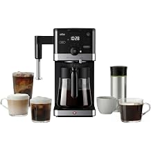 Braun OptiBrew Pro 12- Cup Pod Free Drip Coffee Maker