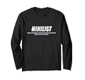 Fun Graphic-Nihilist with definition Long Sleeve T-Shirt