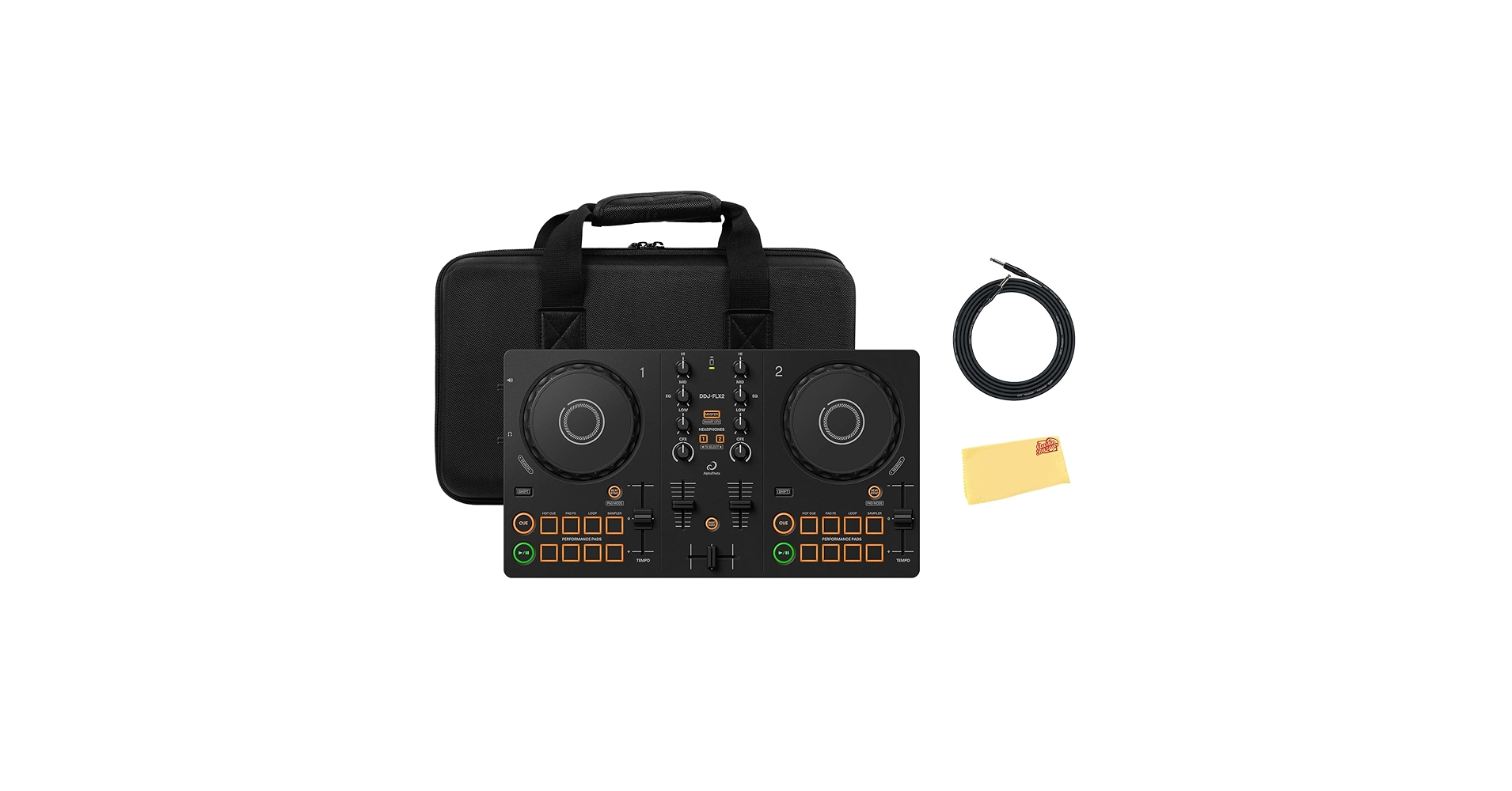 Amazon.com: Pioneer DJ AlphaTheta DDJ-FLX2 Compact 2-Channel DJ
