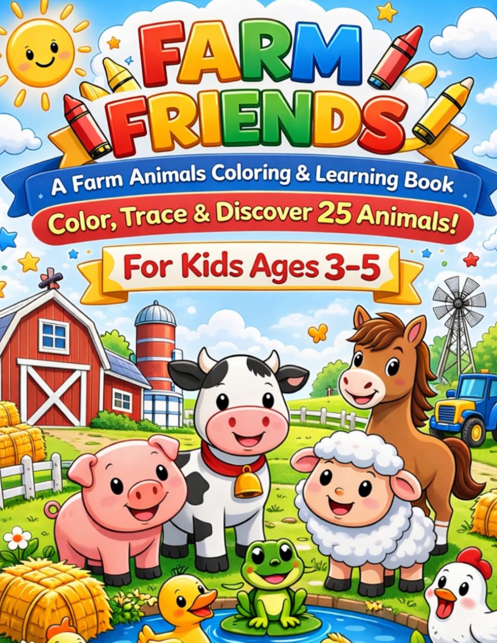 Farm Friends (Little Friends Coloring Book & Activity Series)