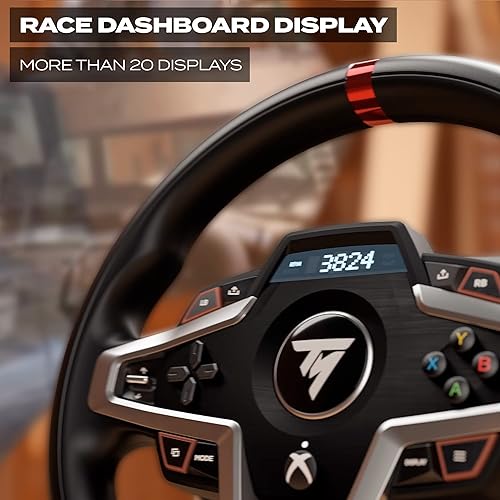 Miniatura 2 de Thrustmaster T248X Racing Wheel and Magnetic Pedals HYBRID DRIVE Magnetic Paddle Shifters Dynamic Force Feedback Screen with Racing Information XBOX