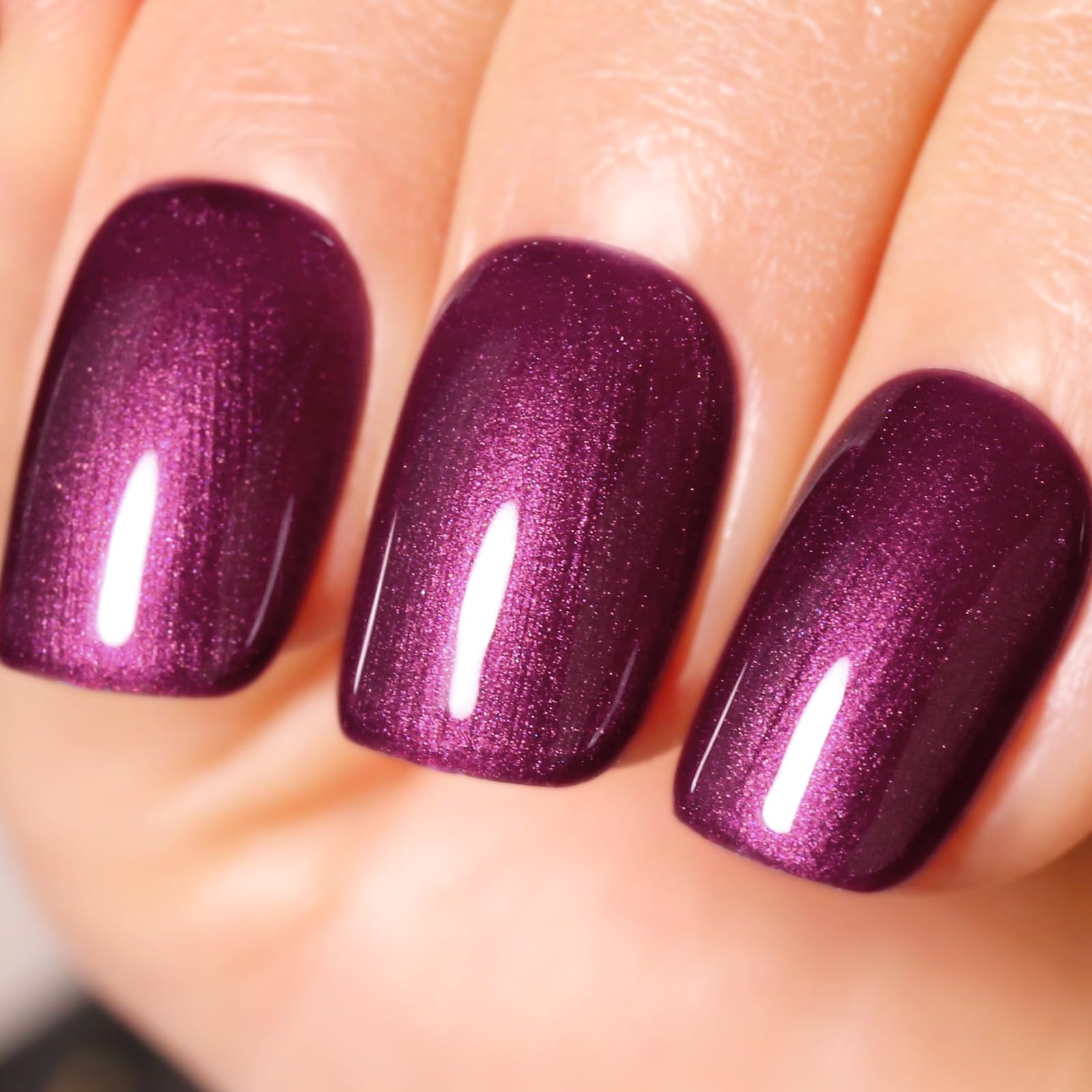 Ozzeal Iridescent Nude Mauve Pink Gel Nail Polish, 15ML Sparkle Shimmer Glitter, Soak Off LED UV Gel Nail Polish for Art DIY Manicure — view 78