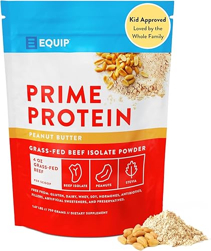 Miniatura 8 de Equip Foods Prime Protein - Proteína aislada en polvo de carne de res alimentada con pasto - Proteína en polvo sin paleo y gluten - Chocolate 17