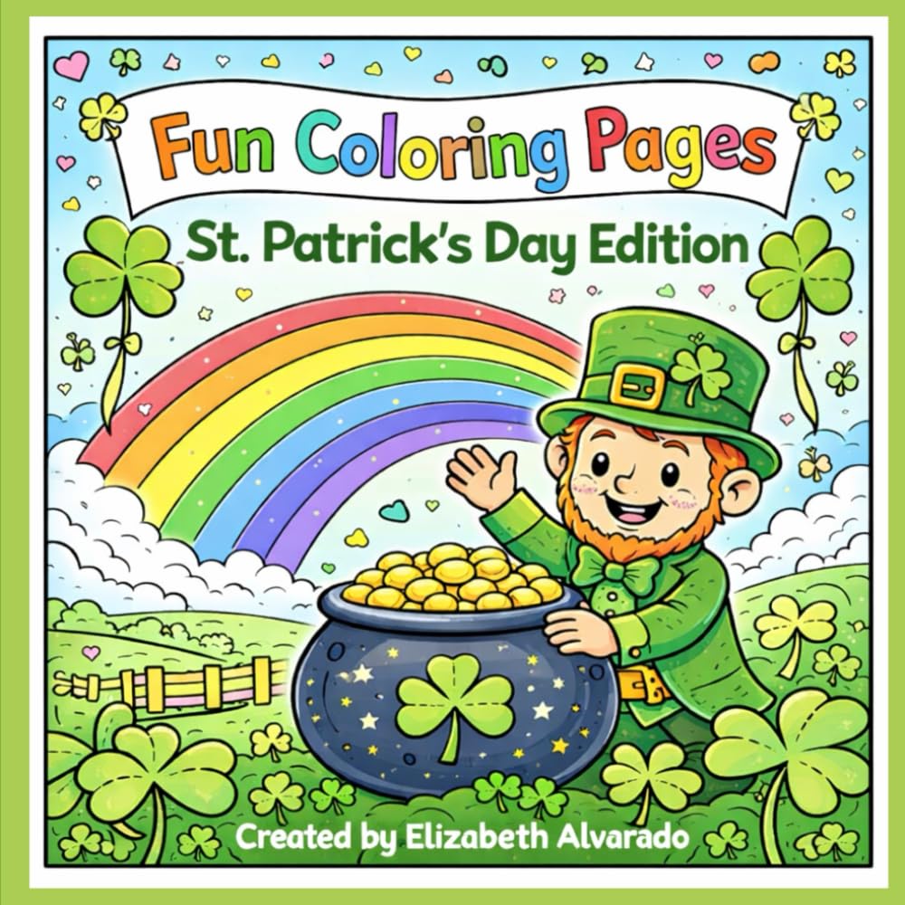 Fun Coloring Pages: St. Patrick's Edition