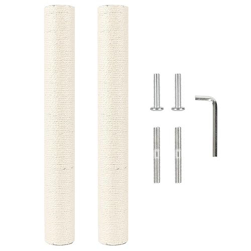 2.9in 7.4cm Diameter Cat Tree Scratching Post Replacement Sisal Pole