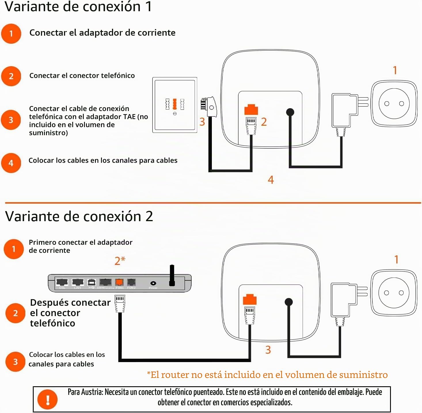 Gigaset Pure 120 Duo - 2 teléfonos inalámbricos con Eco DECT - Pantalla retroiluminada - Compatible con audífonos - Protección de Llamadas, Color Negro Antracita