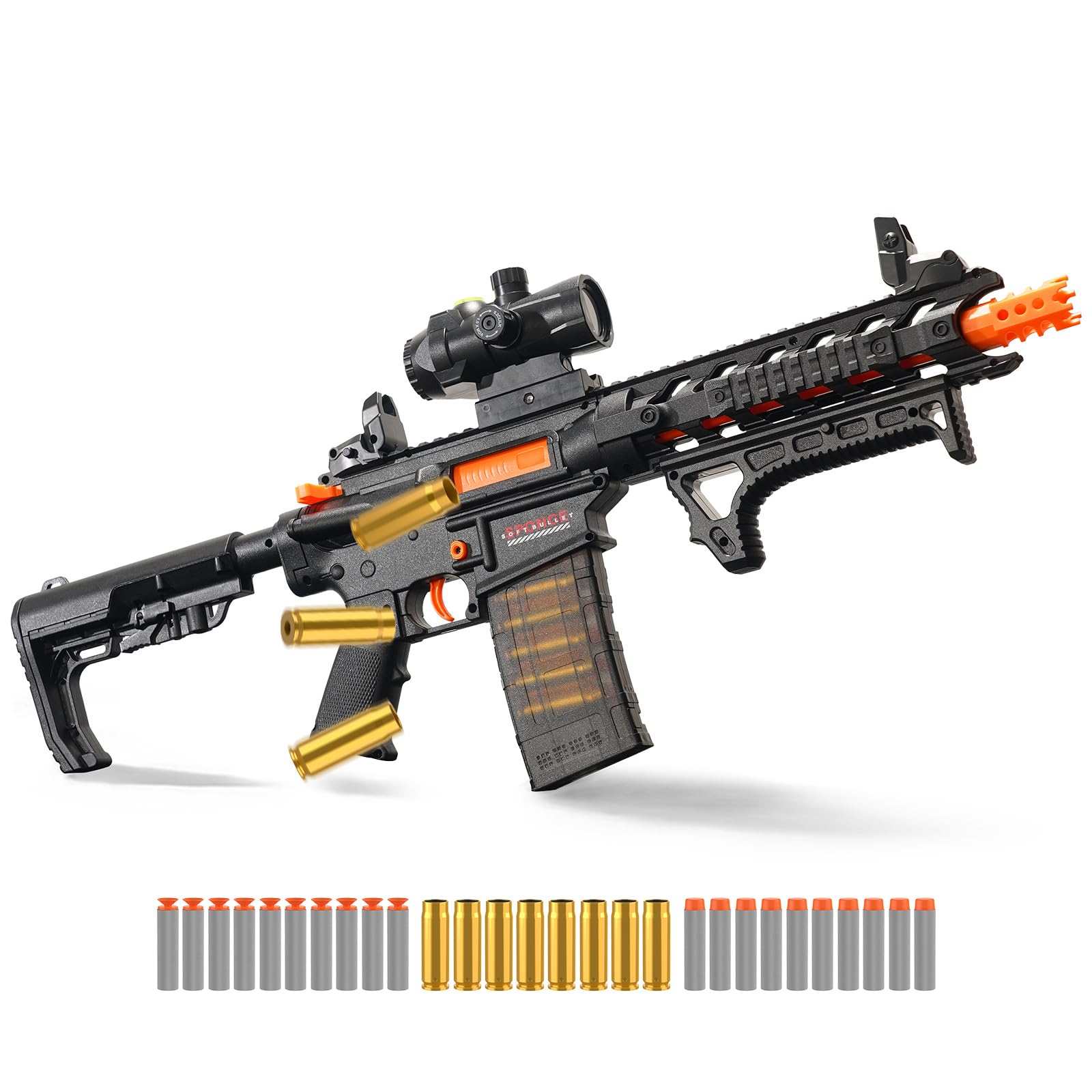 Amazon.com: JellyBullet Foam Blaster 721041, Larmside Manual Soft