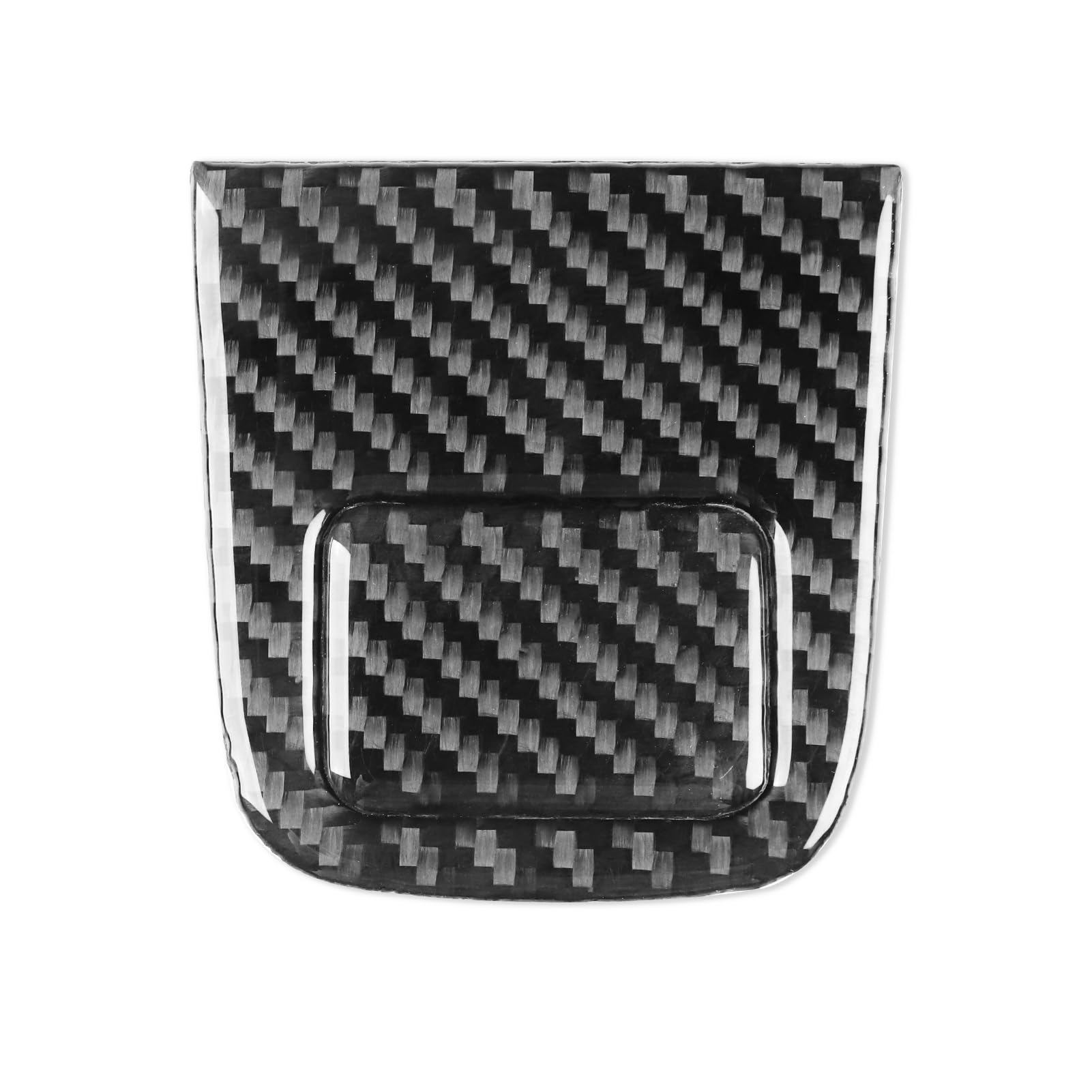 NVCNX Real Premium Carbon Fiber Compatible with Jeep Wrangler/Wrangler Unlimited JK JKU 2011 2012 2013 2014 2015 2016 2017 Car Center Console Armrest