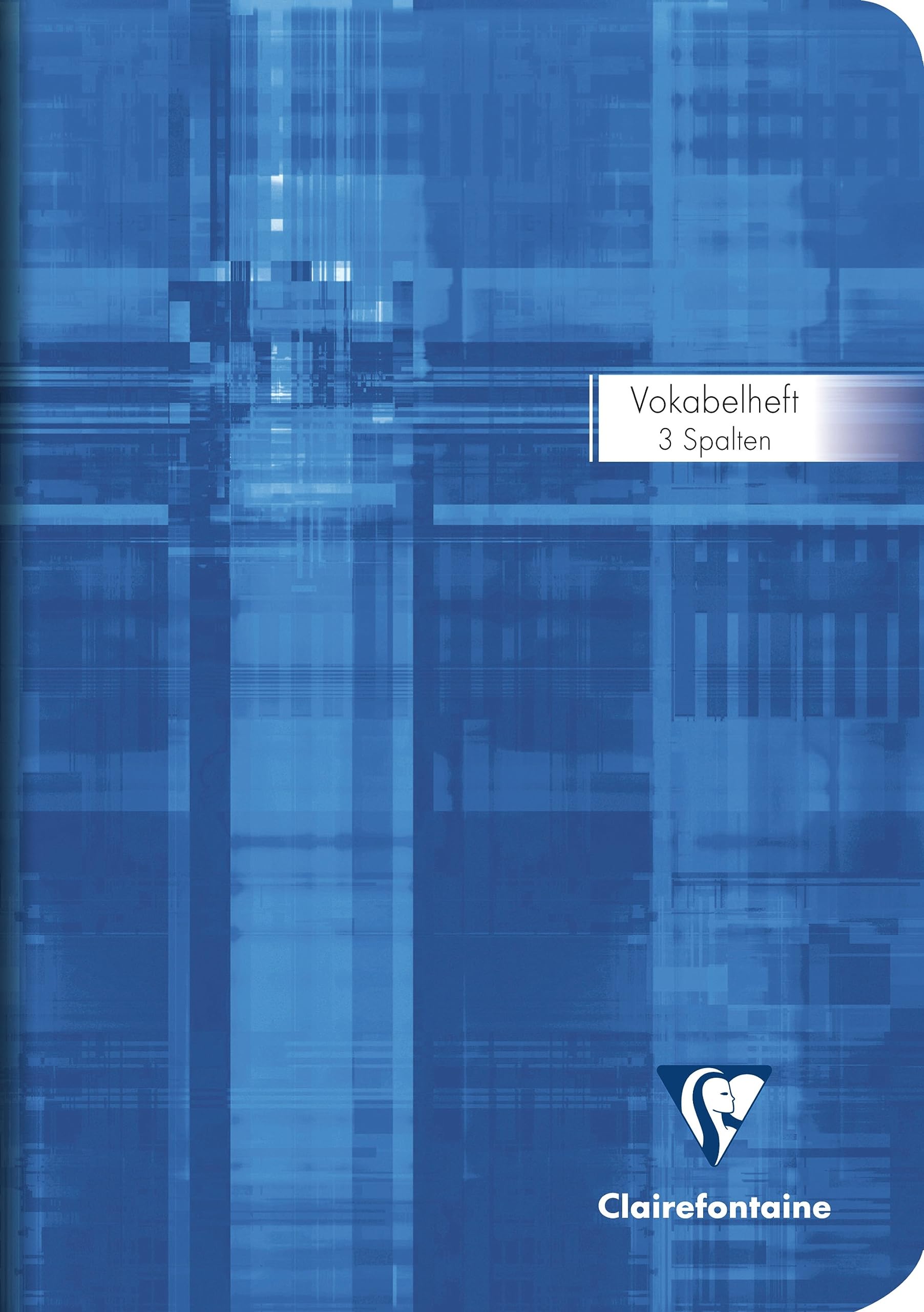 Clairefontaine 36889CPack - One Pack of 10 Vocabulary Notebooks DIN Size: A5, 14.8 x 21 cm, Ruled 2 Centre Margins, 90g, 64 Pages, Assorted Colours, 1 Pack